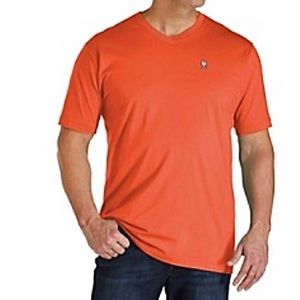 PSYCHO BUNNY V-NECK T-SHIRT Tiger Lily 3XTALL